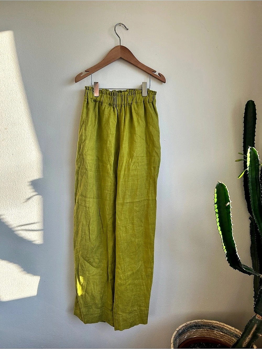 Seek Shelter linen Eva pants xxs